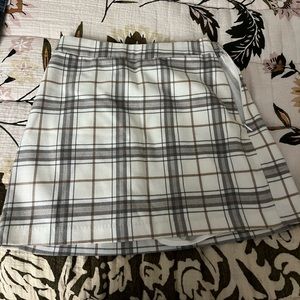 Abercrombie Plaid Mini Skort